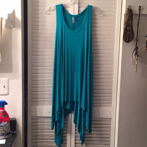 Tops - 3 for $15 - Turquoise Tunic Top